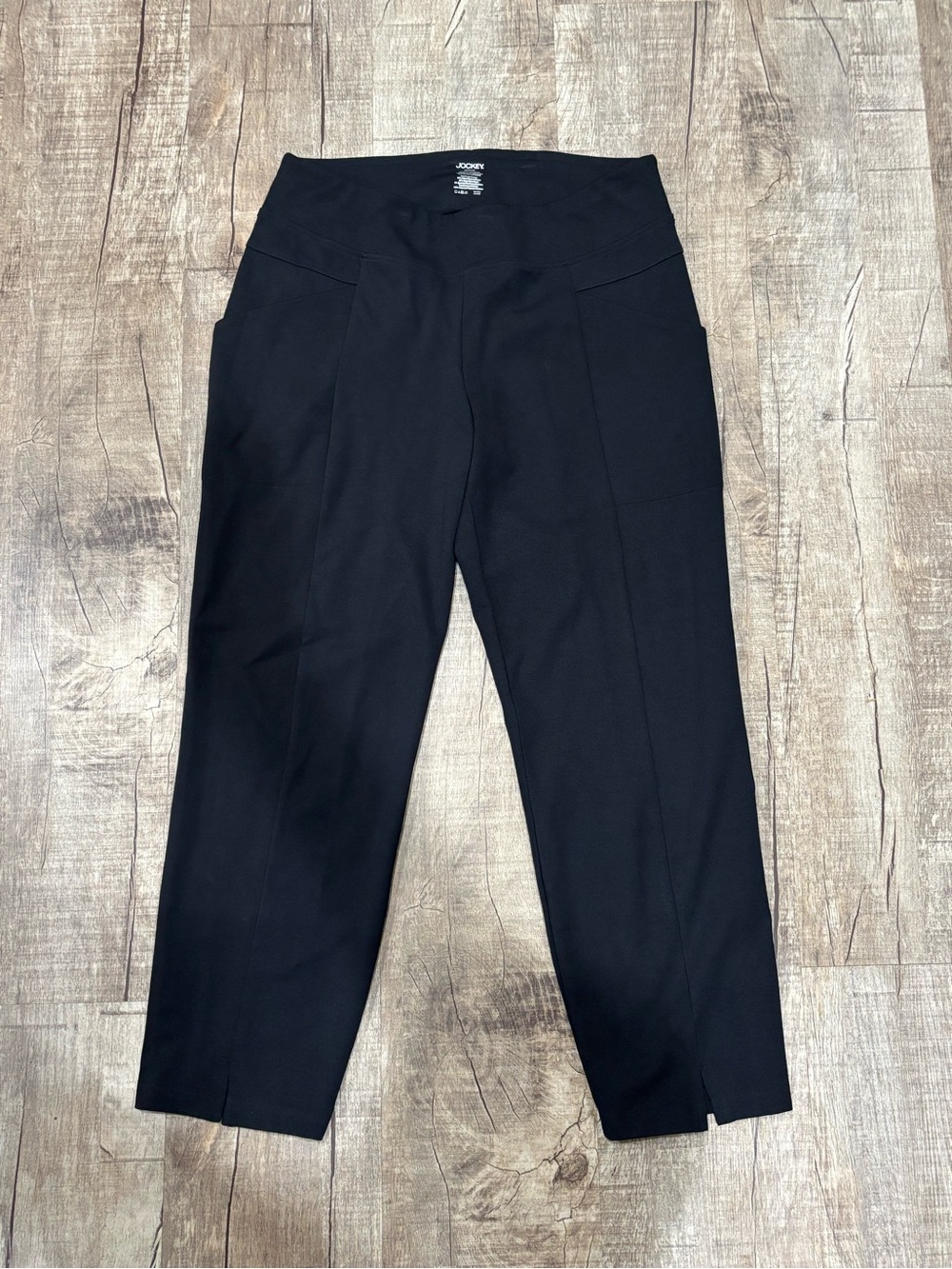 Jockey Black Cropped Pull-On Pants